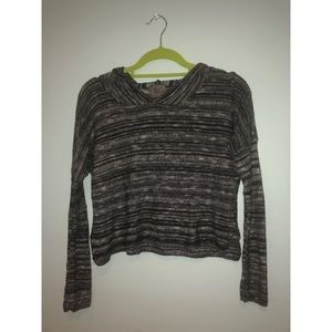 Cropped Pullover Hoodie